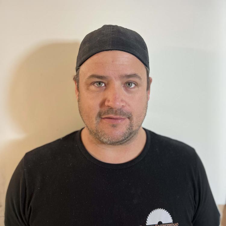 Grundaren och projektledaren Robert